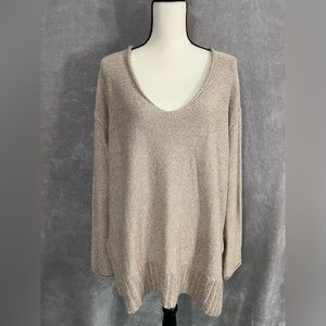 Lafayette 148 New York Beige Sweater